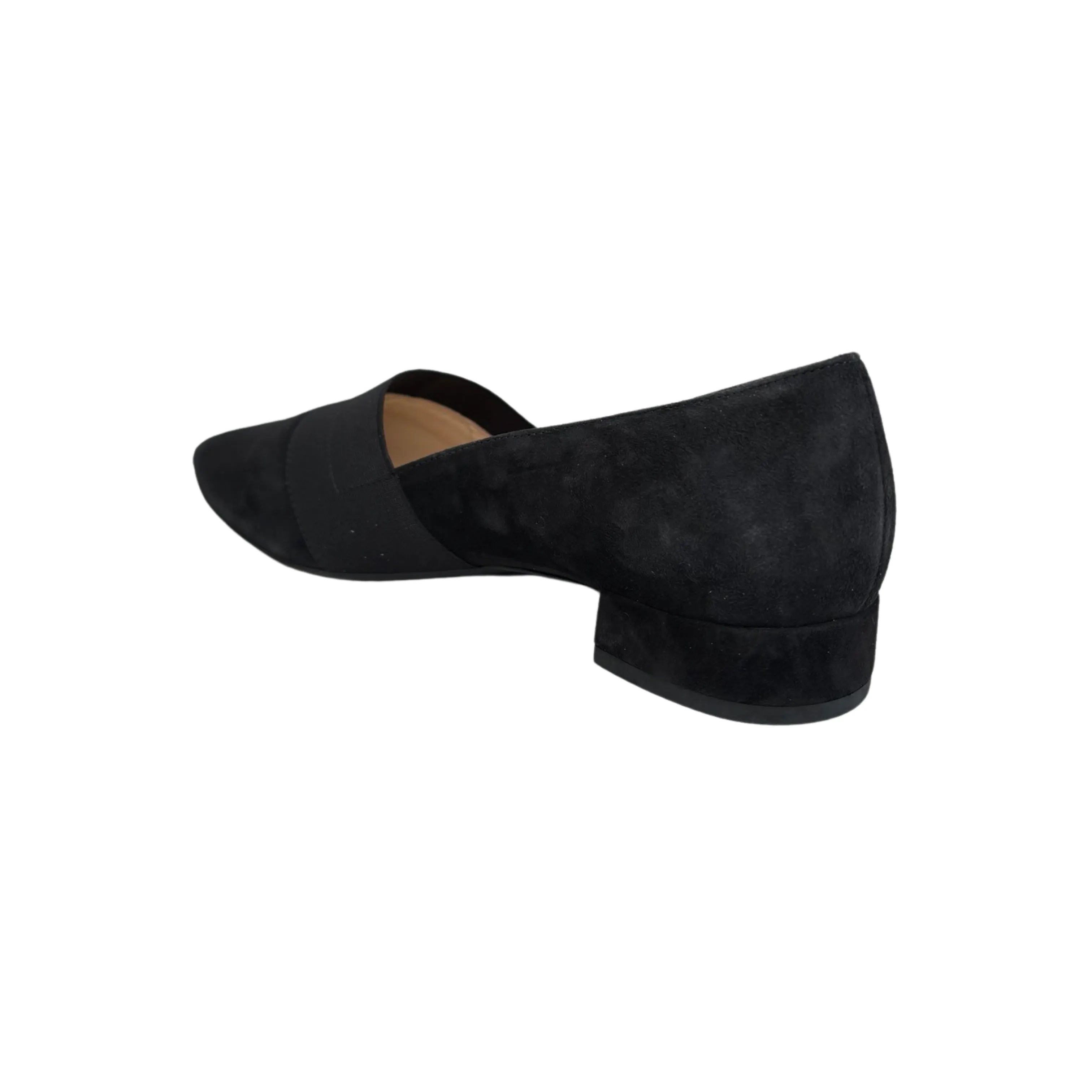 172042 Black Suede Flat