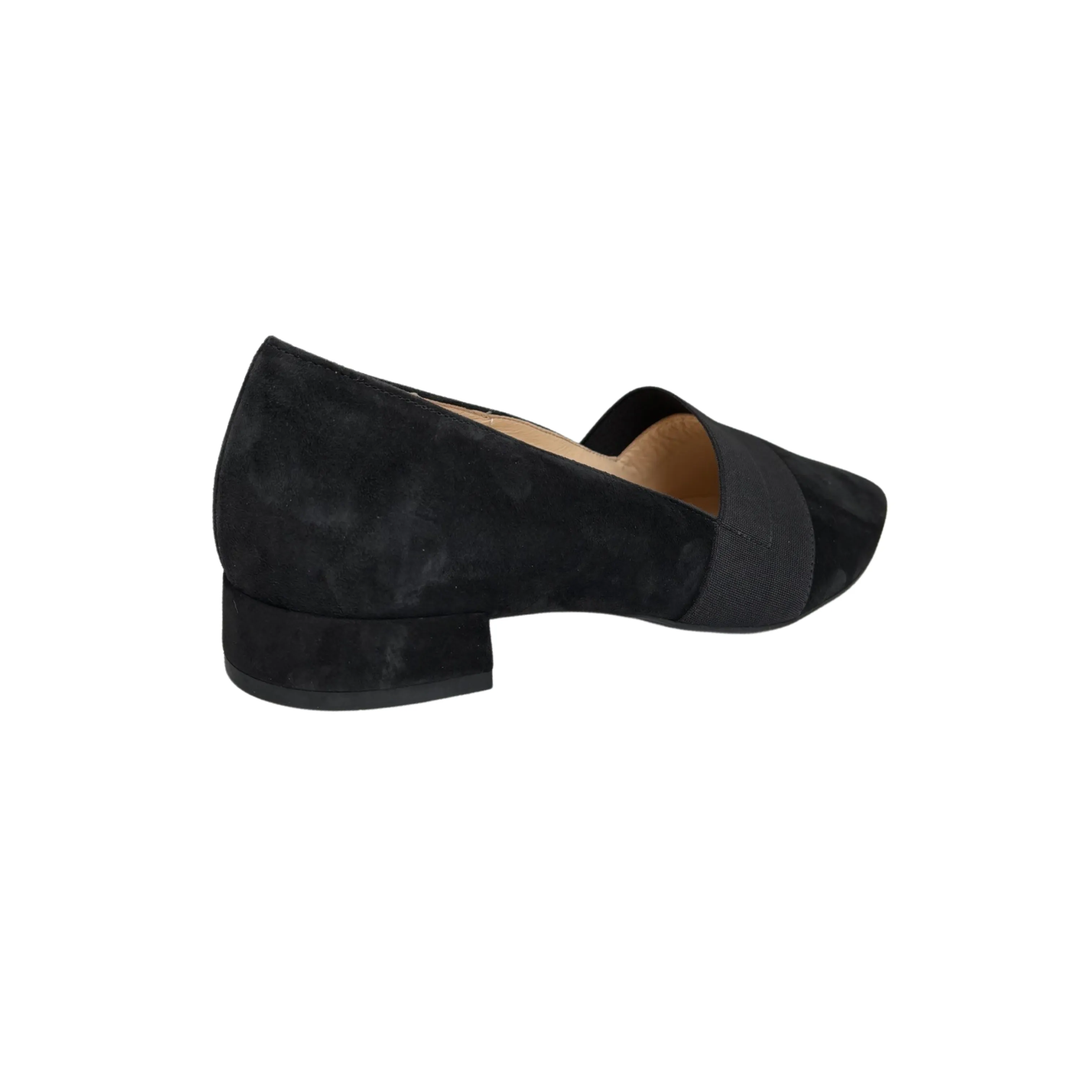 172042 Black Suede Flat