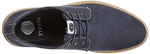 Amazon Brand - Symbol Men's Dune Navy sneaker_7 UK (SS22-SY-GU-CS-8)