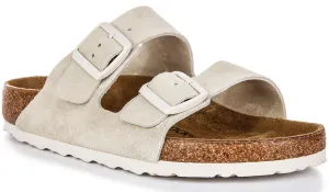 Birkenstock Arizona Bs Suede In Light Grey | Regular Fit