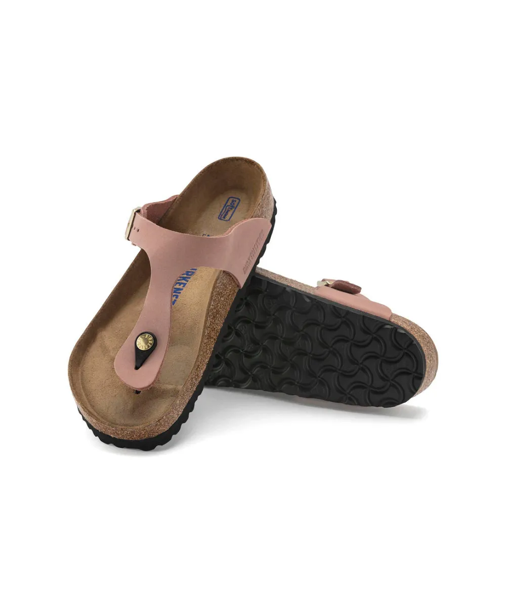 BIRKENSTOCK GIZEH SOFT BEDDING IN ROSE