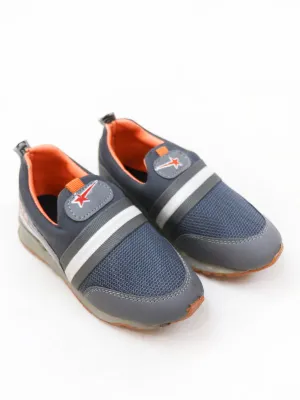 BJ22 Boys Shoes 8Yrs - 17Yrs Grey