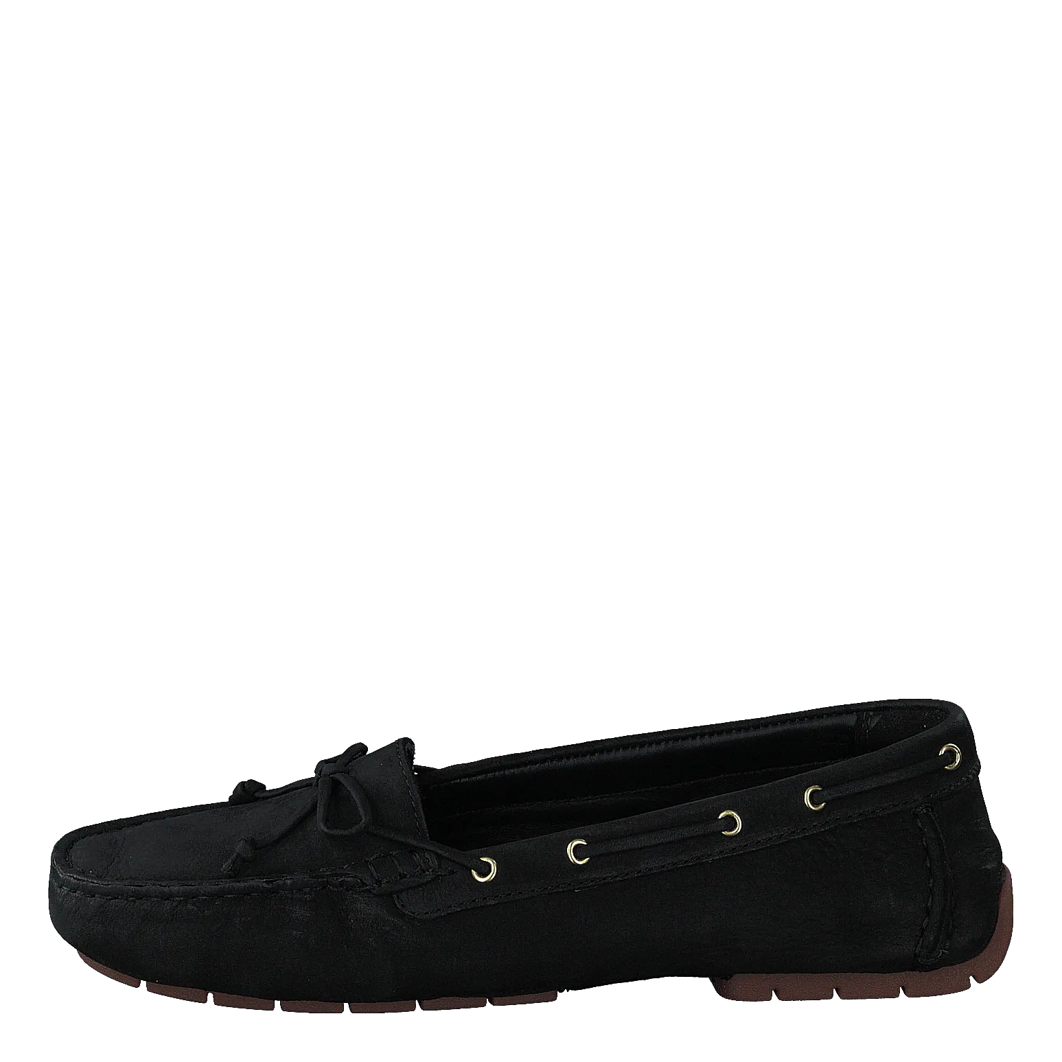 C Mocc Boat2 Black Nubuck