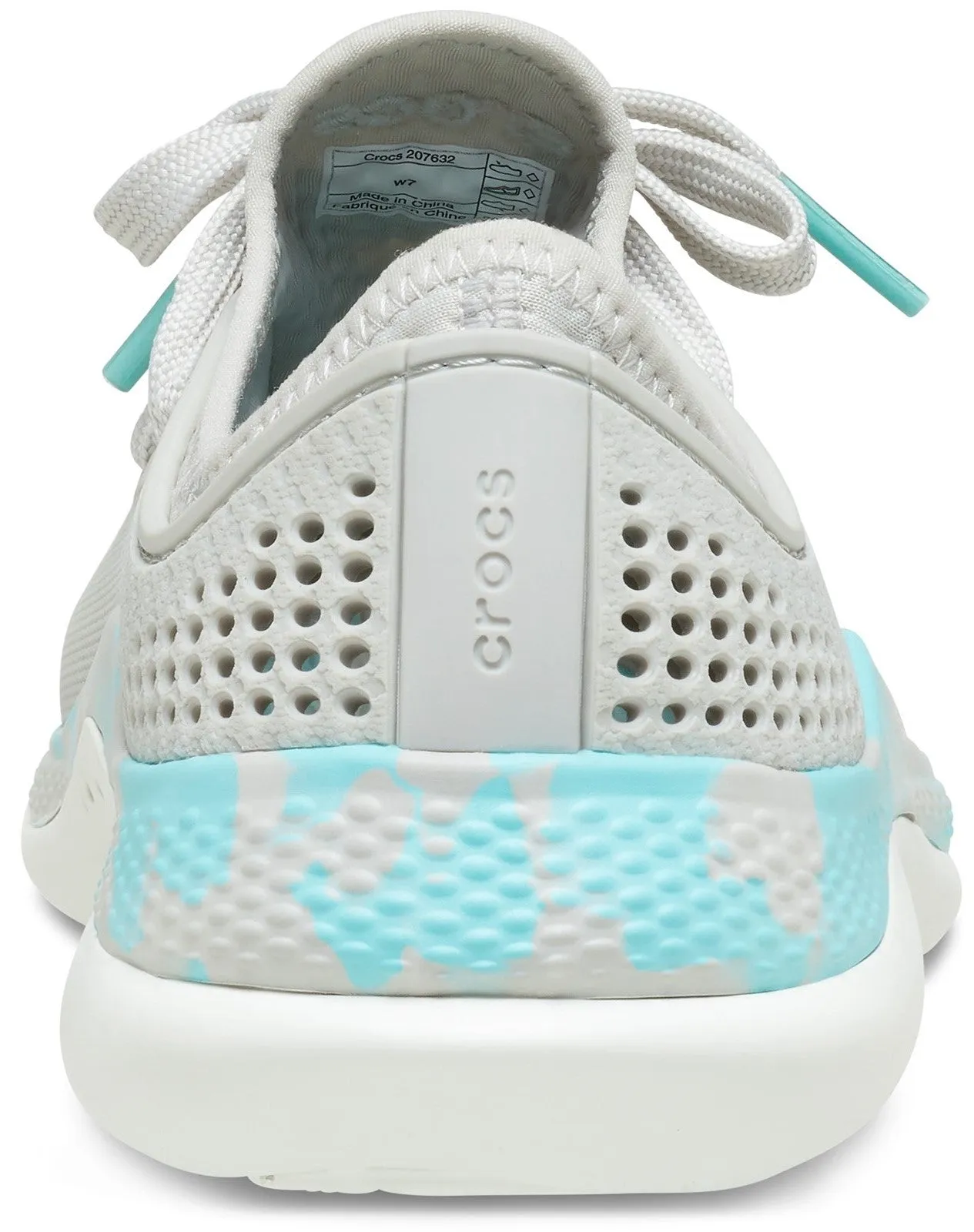 Crocs 207632 LiteRide 360 Marbled Pacer Womens Lace Up Trainer