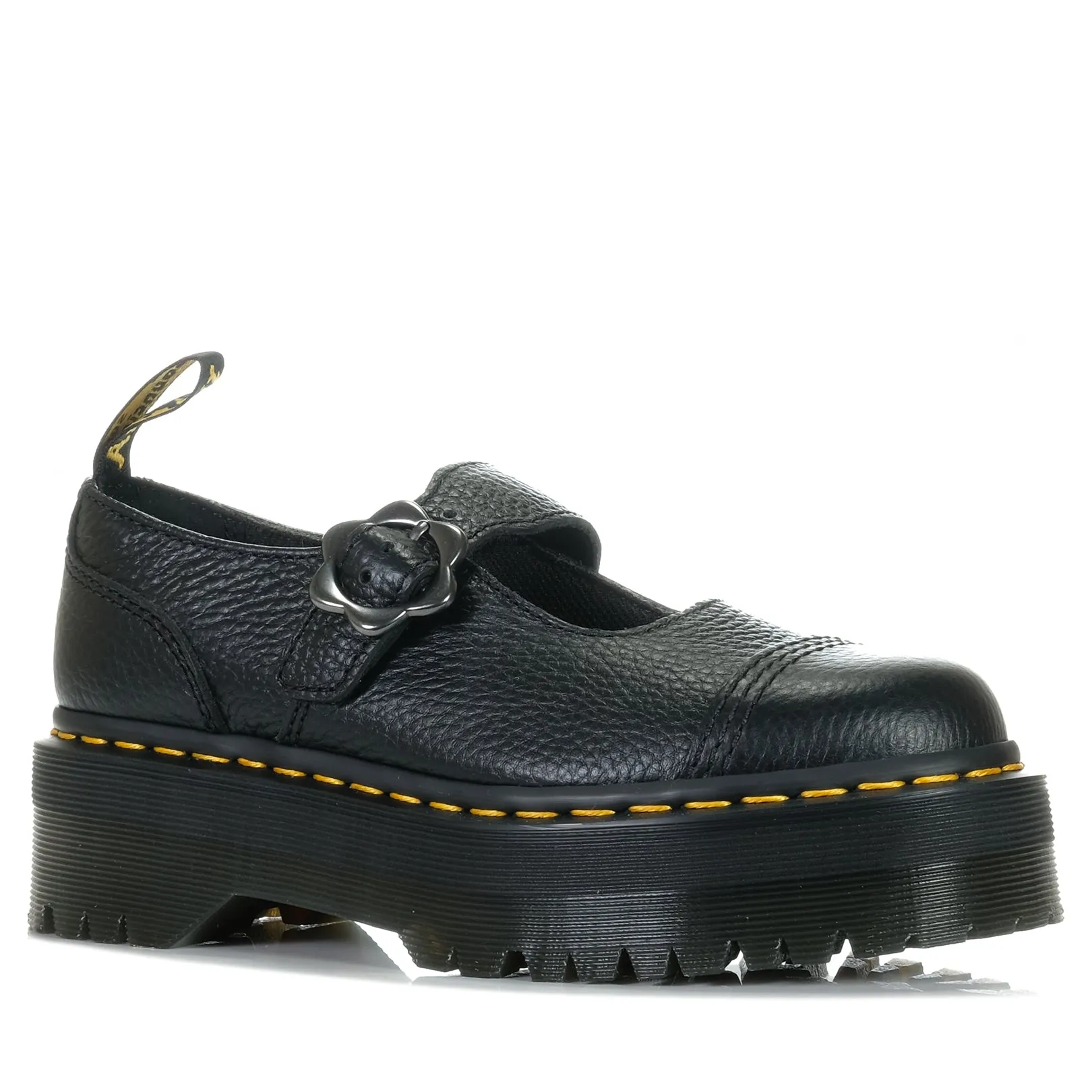 Dr Martens Addina Quad Flower Nappa Black