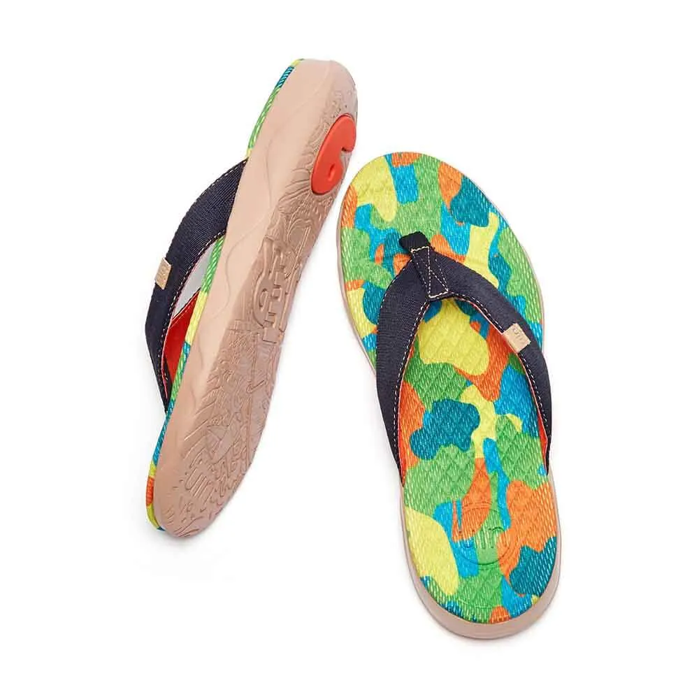 Greenery Women Majorca Flip Flops