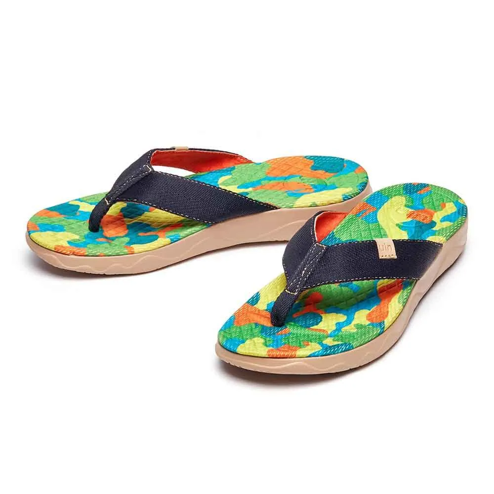 Greenery Women Majorca Flip Flops