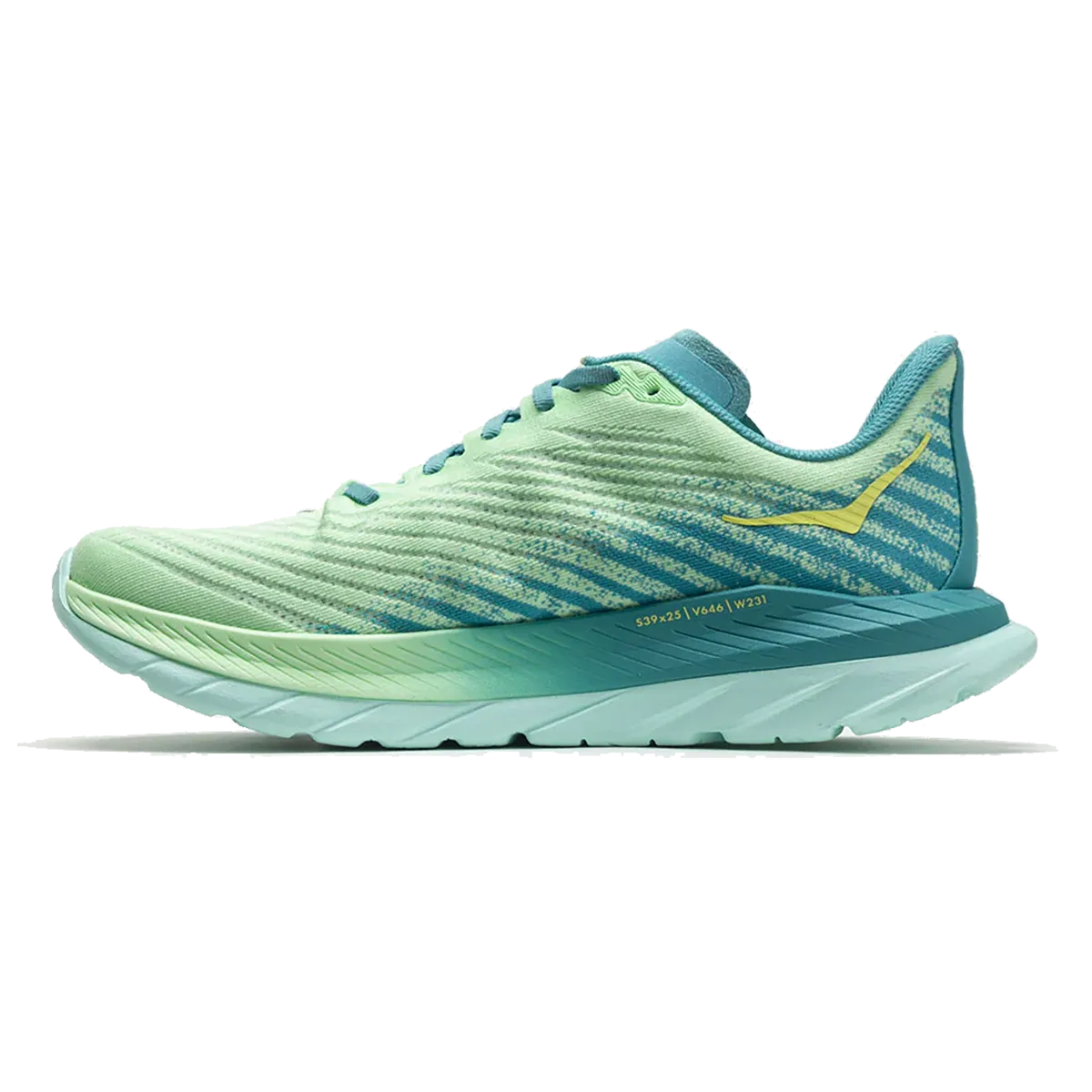 Hoka Mach 5 - Lime Glow - Ocean Mist