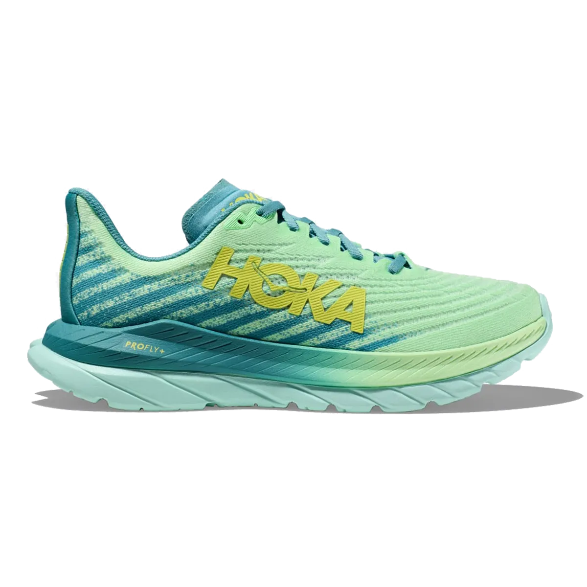 Hoka Mach 5 - Lime Glow - Ocean Mist