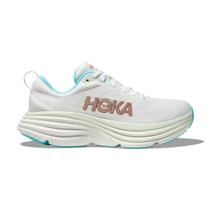 HOKA Women's Bondi 8 Frost/Rose Gold