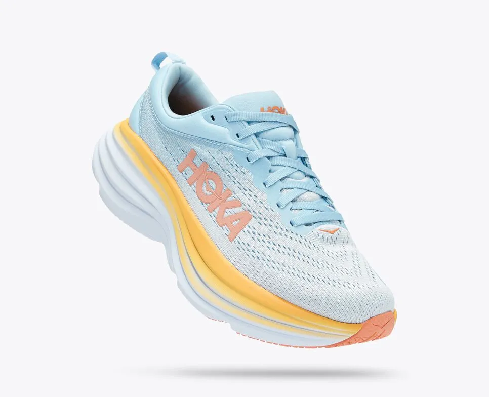 Hoka Womens Bondi 8 Wide- Summer Song/Country Air (1127954-SSCA)