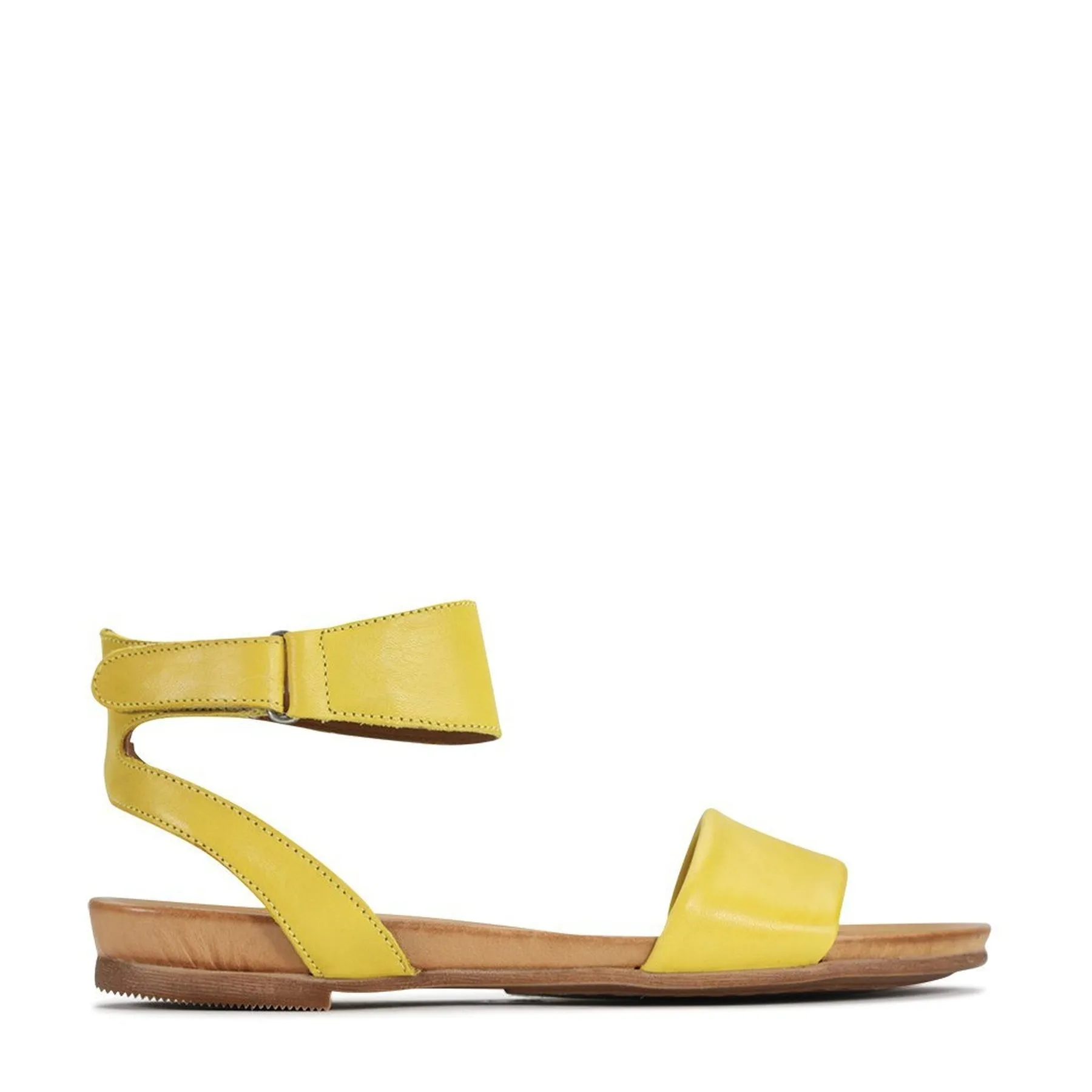 LAUREN ANKLE STRAP SANDALS LEATHER