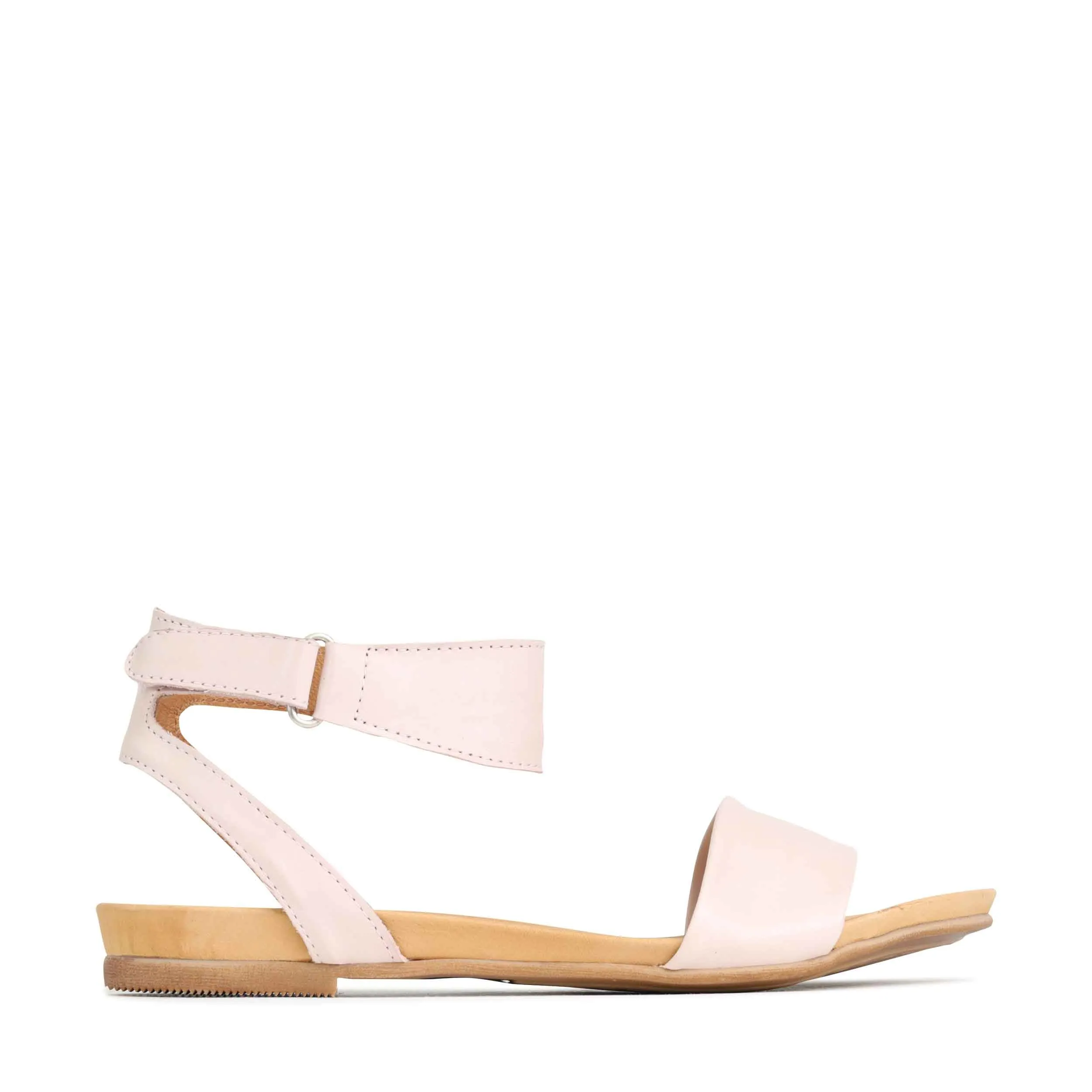 LAUREN ANKLE STRAP SANDALS LEATHER