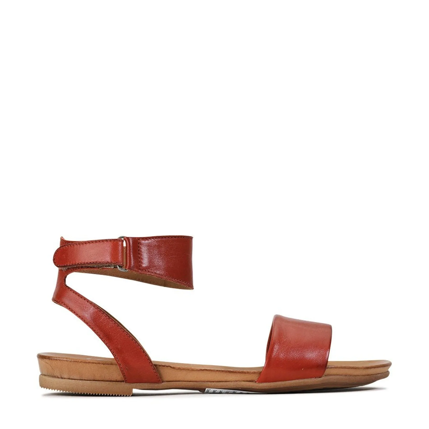 LAUREN ANKLE STRAP SANDALS LEATHER