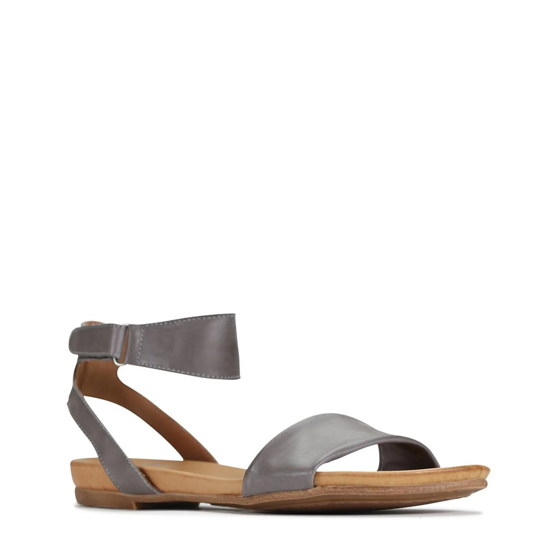 LAUREN ANKLE STRAP SANDALS LEATHER