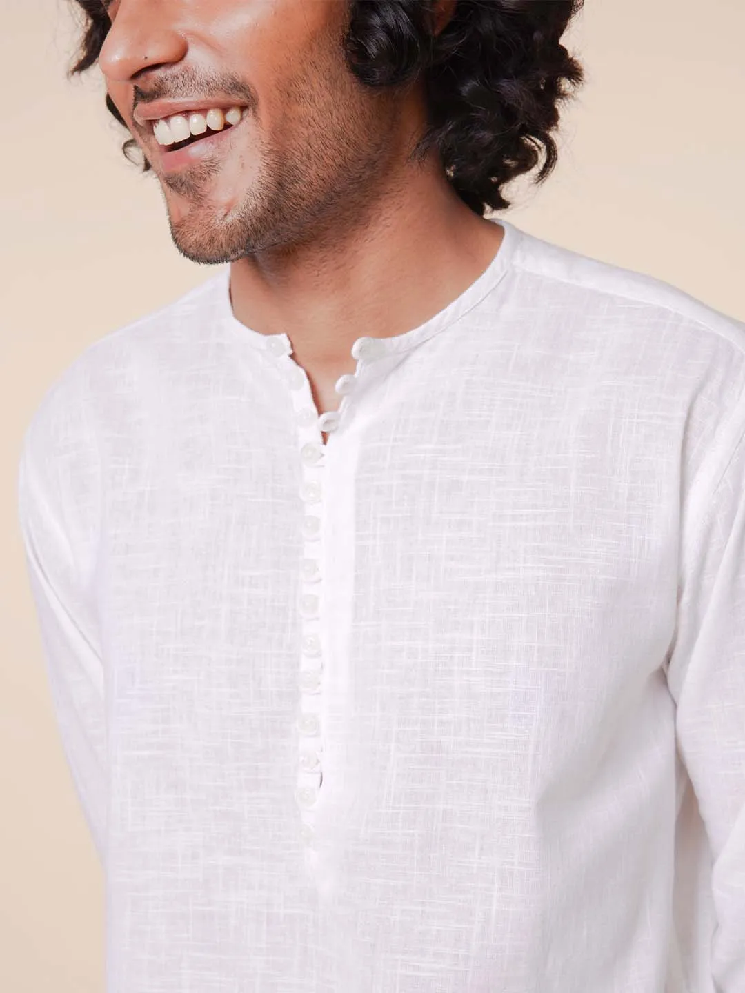 Loop Detail Kurta - Arc