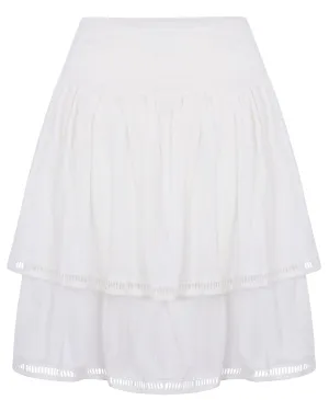 Lori Skirt - White