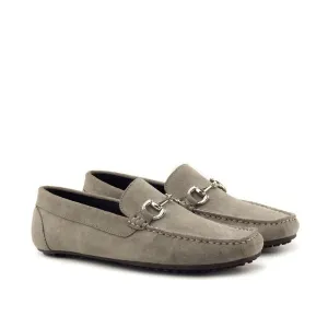 Mask Moccasin • Grey Suede