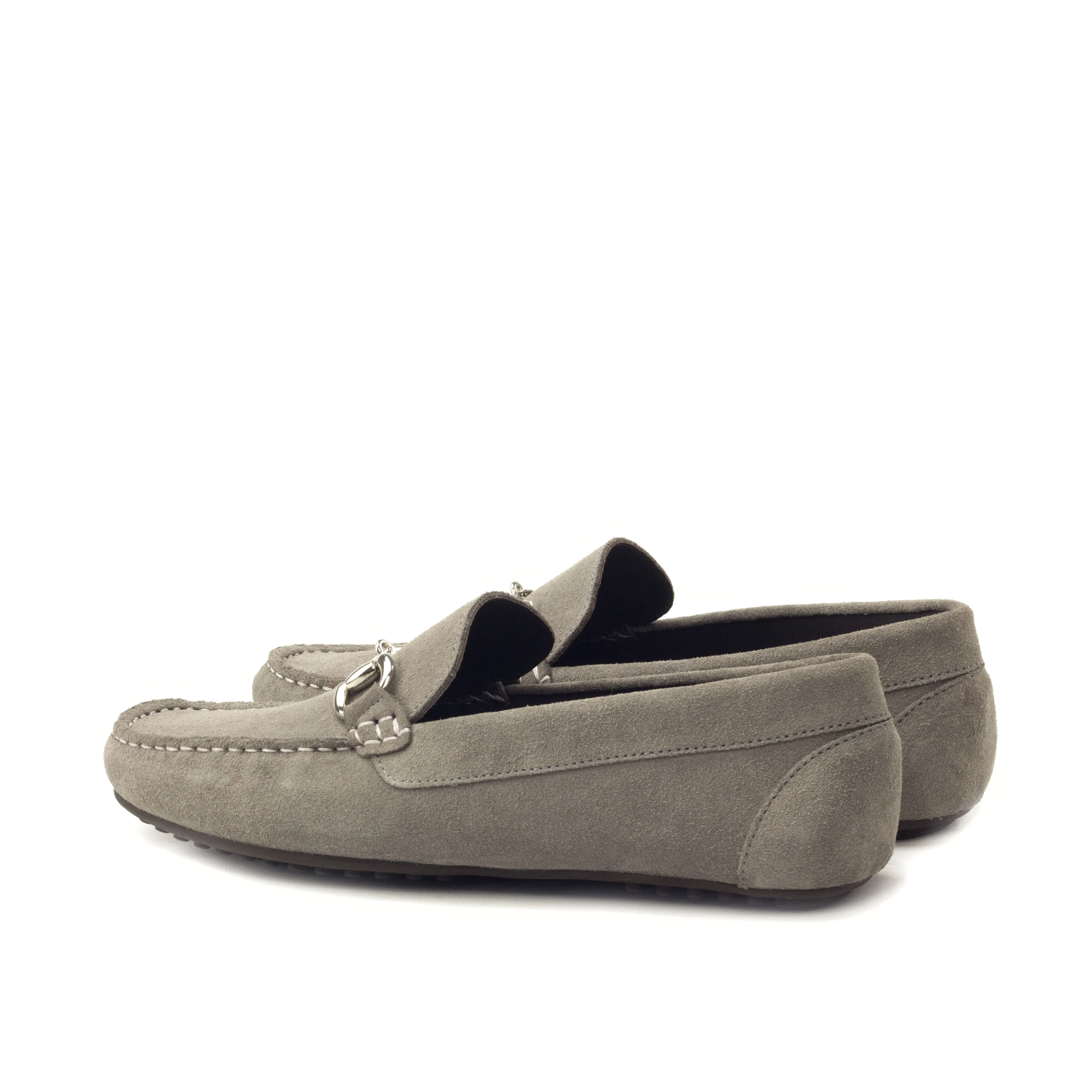 Mask Moccasin • Grey Suede