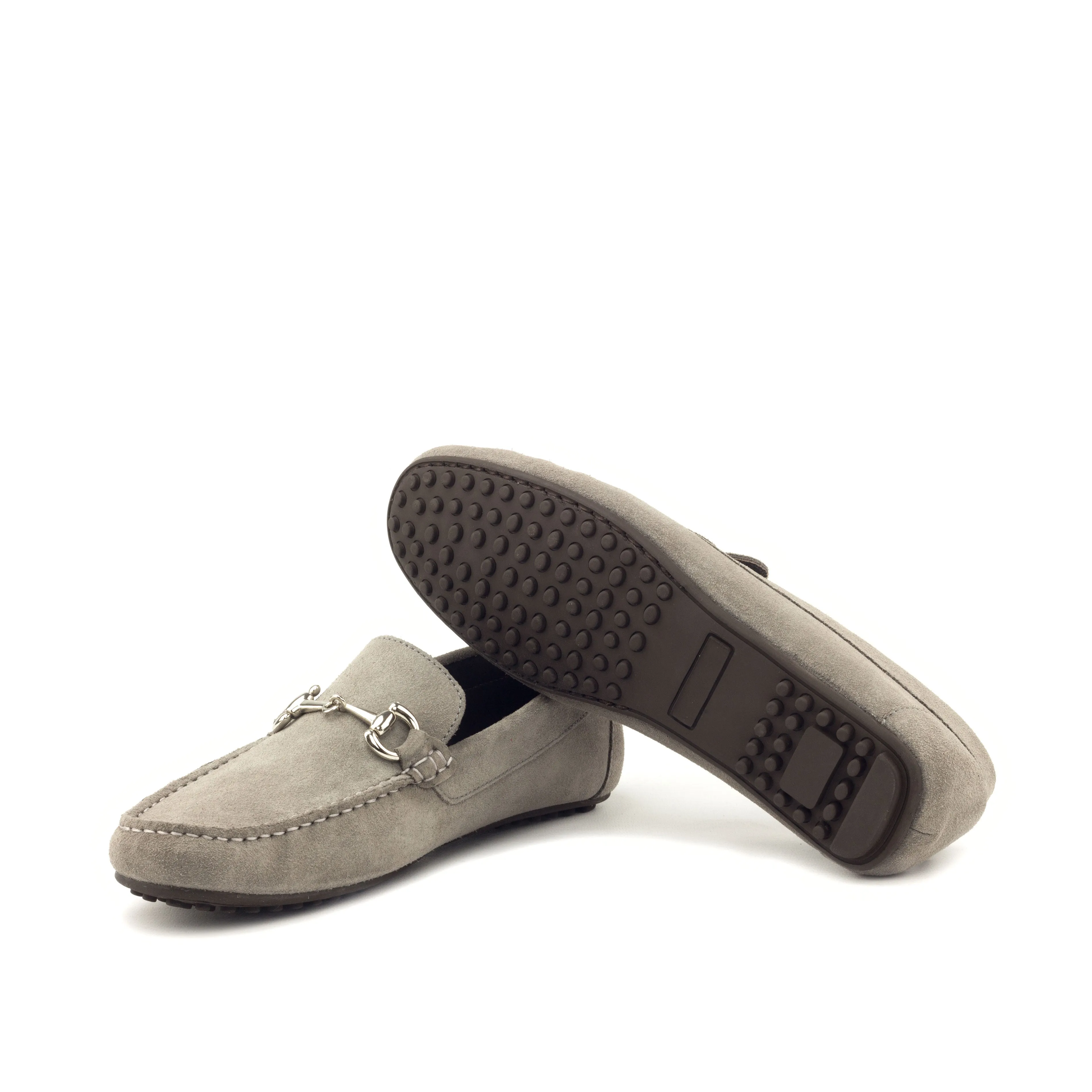 Mask Moccasin • Grey Suede