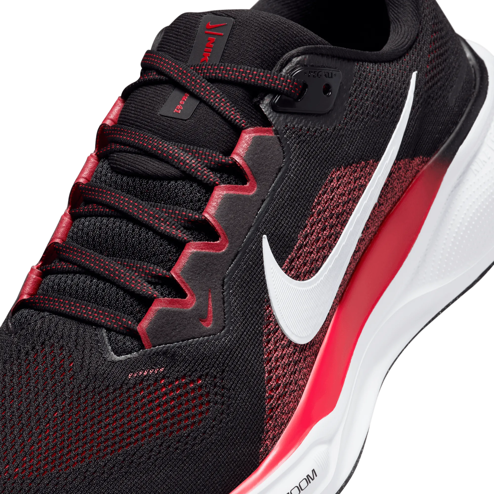 Men's Air Zoom Pegasus 41 (003 - Black/White-Fire Red)