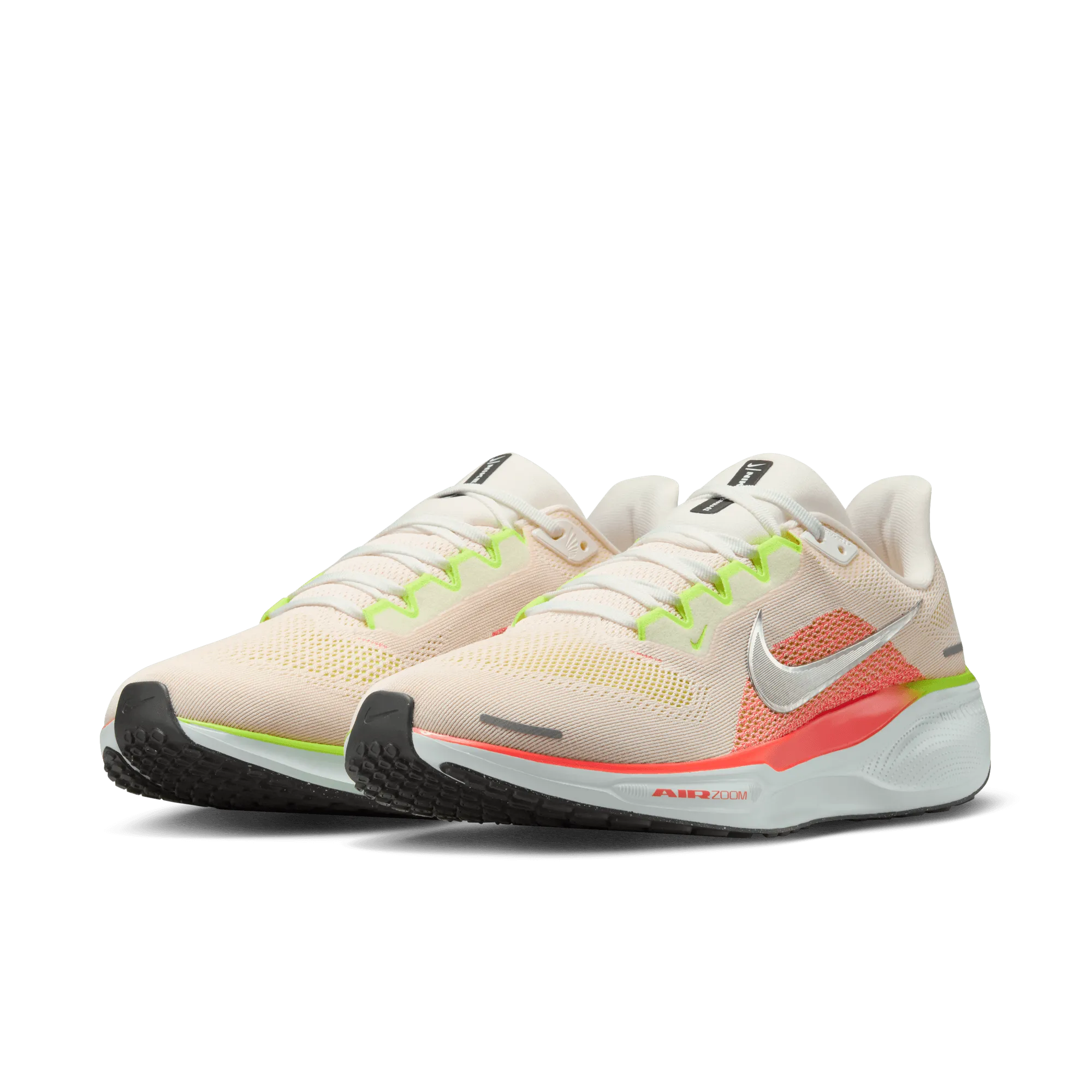 Men's Air Zoom Pegasus 41 (100 - Summit White/Chrome-Bright Crimson)