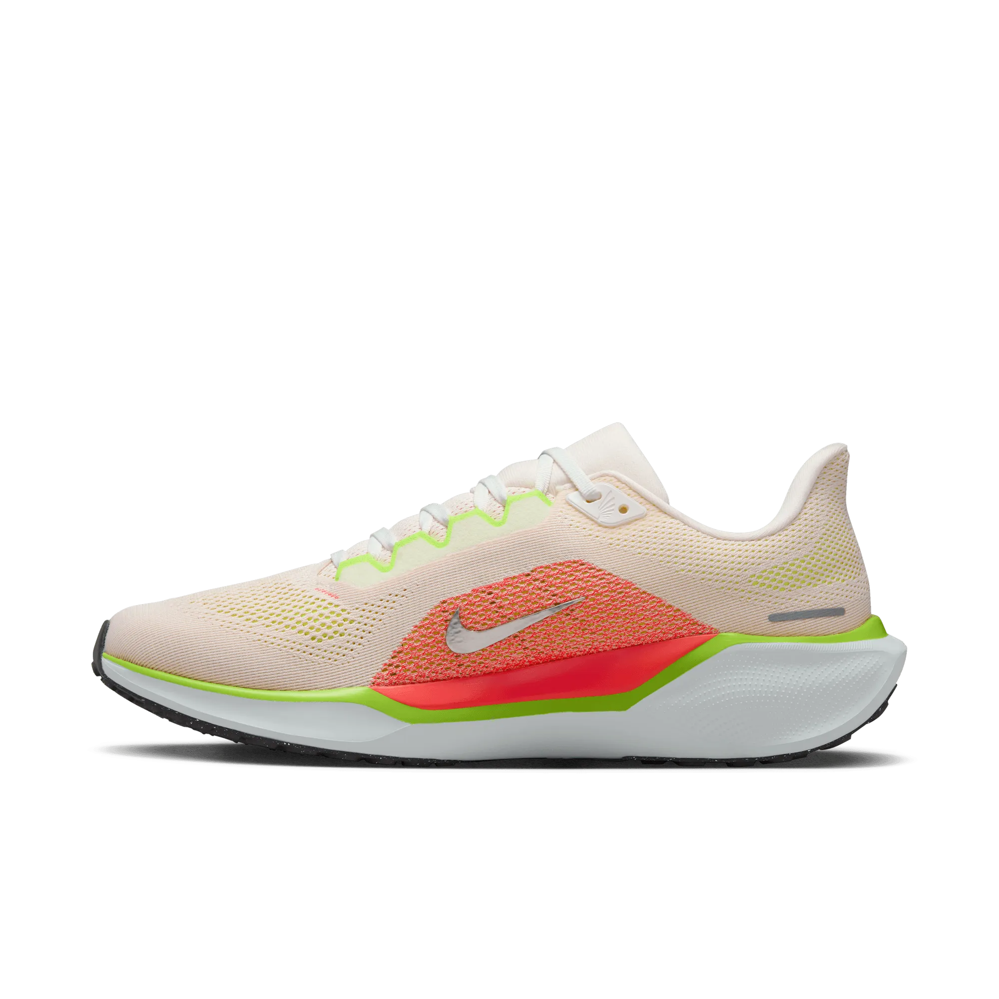 Men's Air Zoom Pegasus 41 (100 - Summit White/Chrome-Bright Crimson)