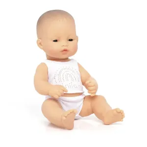 Miniland Baby Doll | Asian Boy 12 5/8"