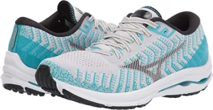 Mizuno | Wave Rider 24 | Waveknit | Women's | Nimbus Cloud/Phantom