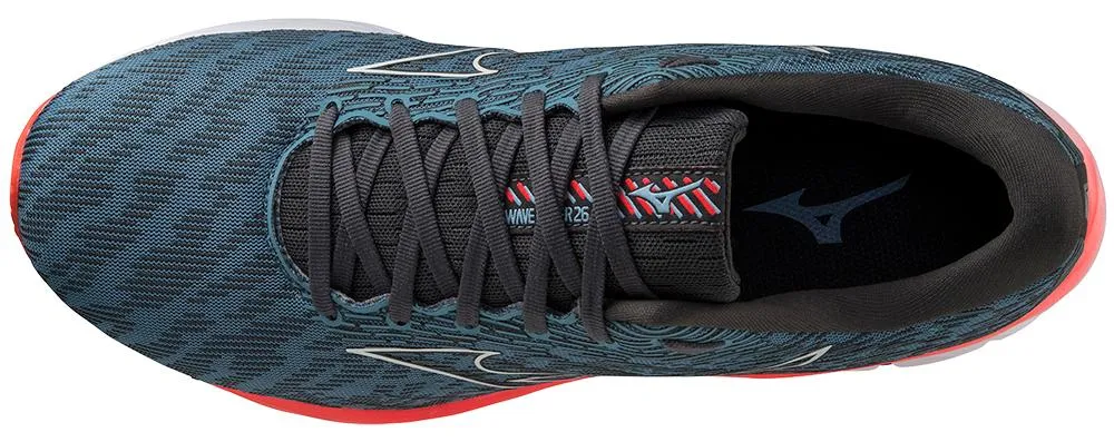 Mizuno | Wave Rider 26 | Men's | Provincial Blue/Nimbus Cloud