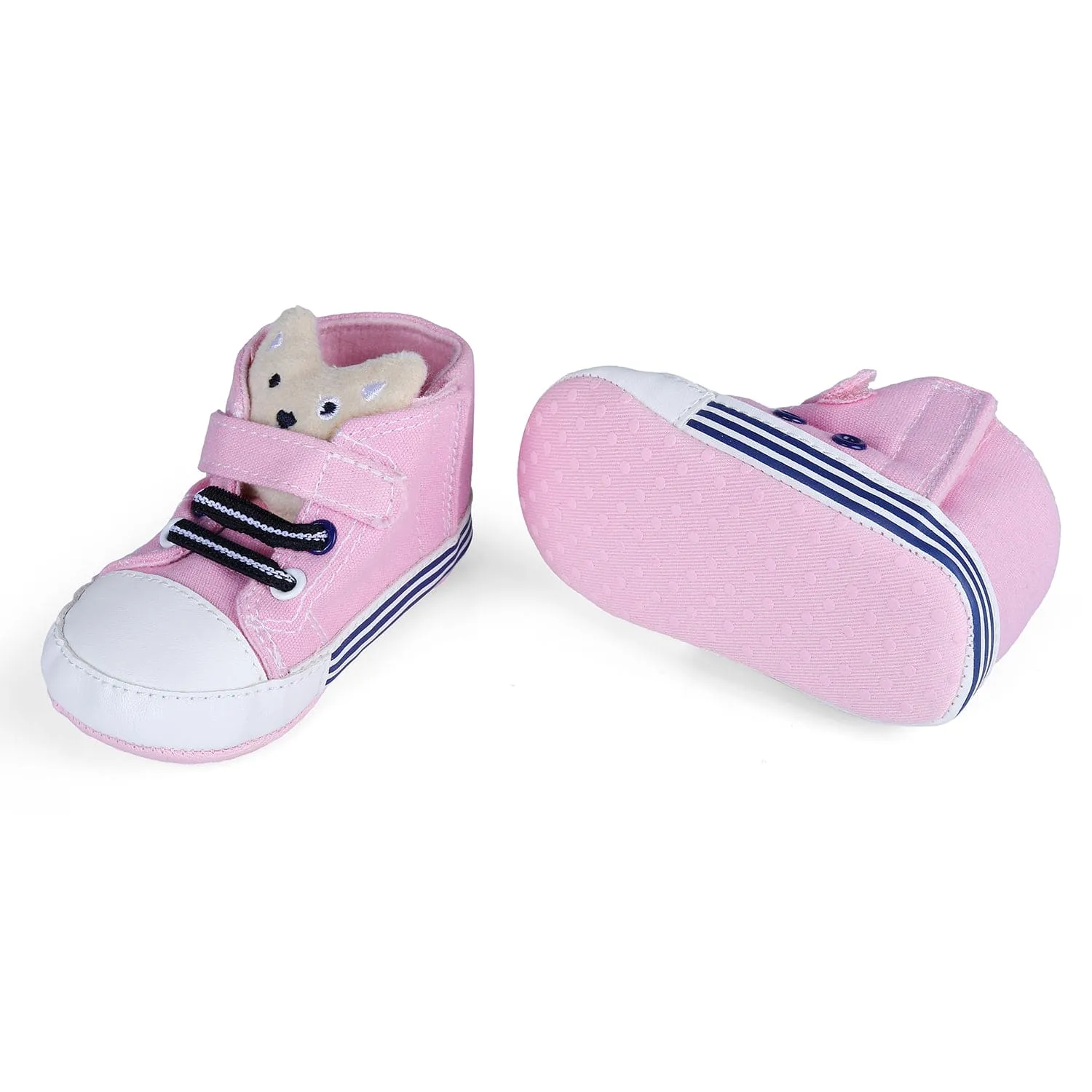 My Buddy Bear Cute And Stylish Comfy Booties - Pink