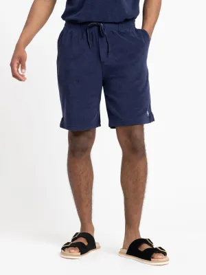 Newport Navy 7.5-Inch Terry Drawstring Short