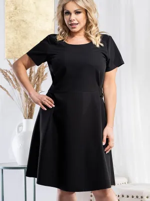 Plus size dress model 178531 Karko