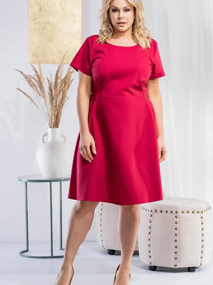 Plus size dress model 178532 Karko