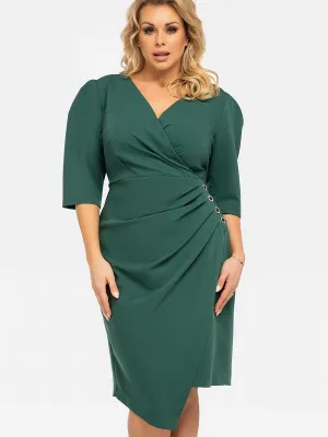 Plus size dress model 190962 Karko