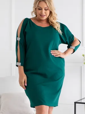 Plus size dress model 191382 Karko