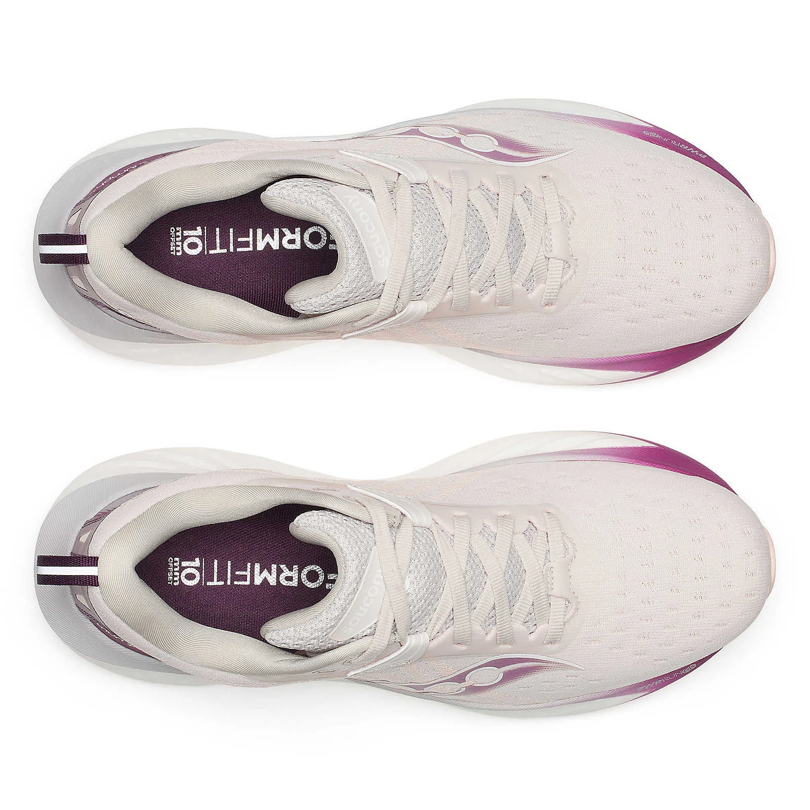 Saucony Womens Triumph 22- Moon/Eggplant (S10964-240)