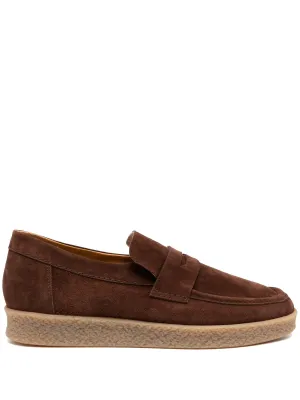 Suede Loafers