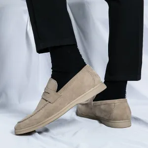 TOSCANA SUEDE LOAFERS