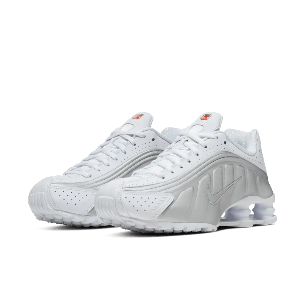 W Shox R4 'White Metallic'