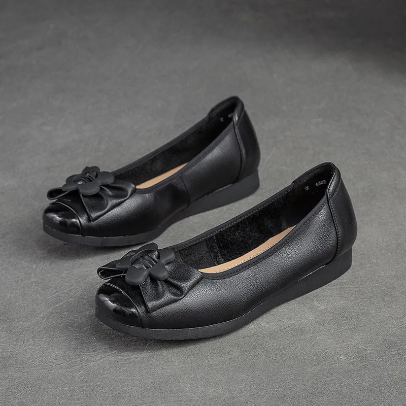 Women Soft Leather Fashion Casual Flats