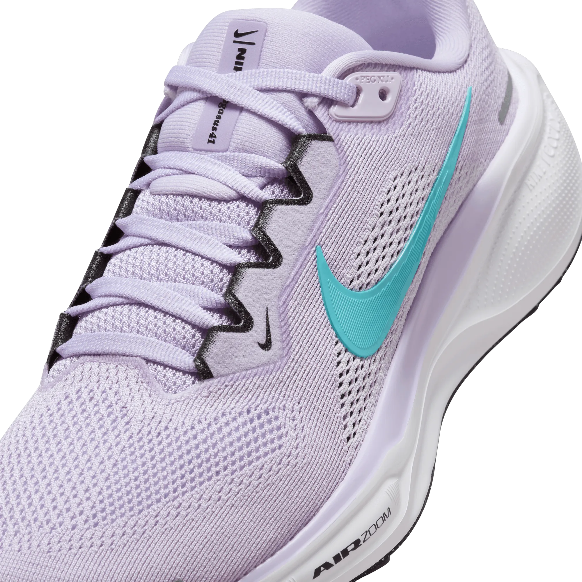 Women's Air Zoom Pegasus 41 (500 - Hydrangeas/Dusty Cactus-Barely Grape)